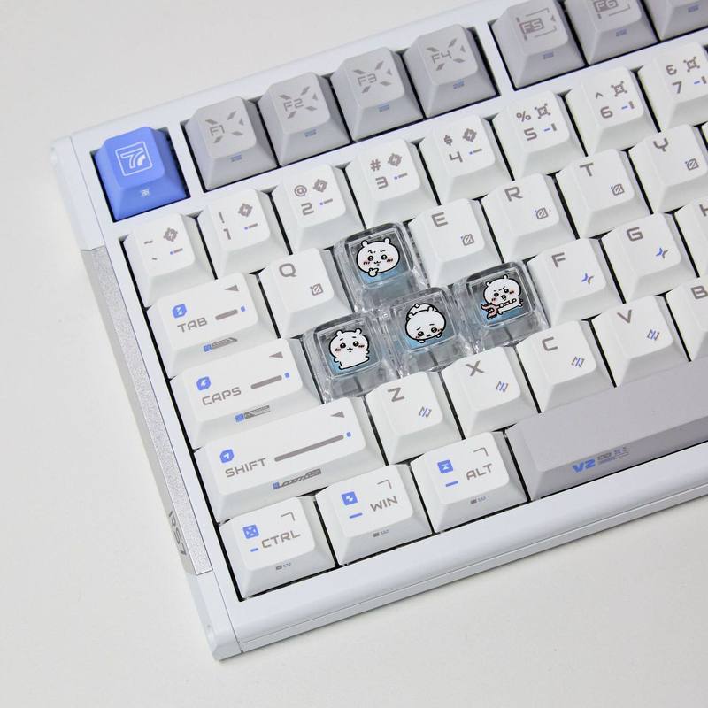 Gaming Keyboard He - Chiikawa 4 Pcs Handmade Transparent Pc