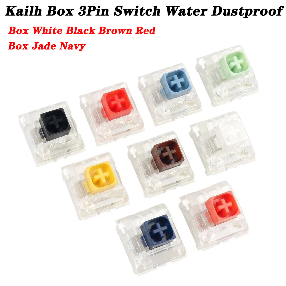 Gaming Keyboard Blue Switches - Kailh BOX Mx Switches White Red