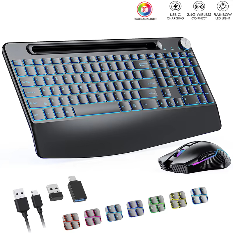 2.4G&Type-C Wireless Keyboard  - Gaming Keyboard Type C recension och pris
