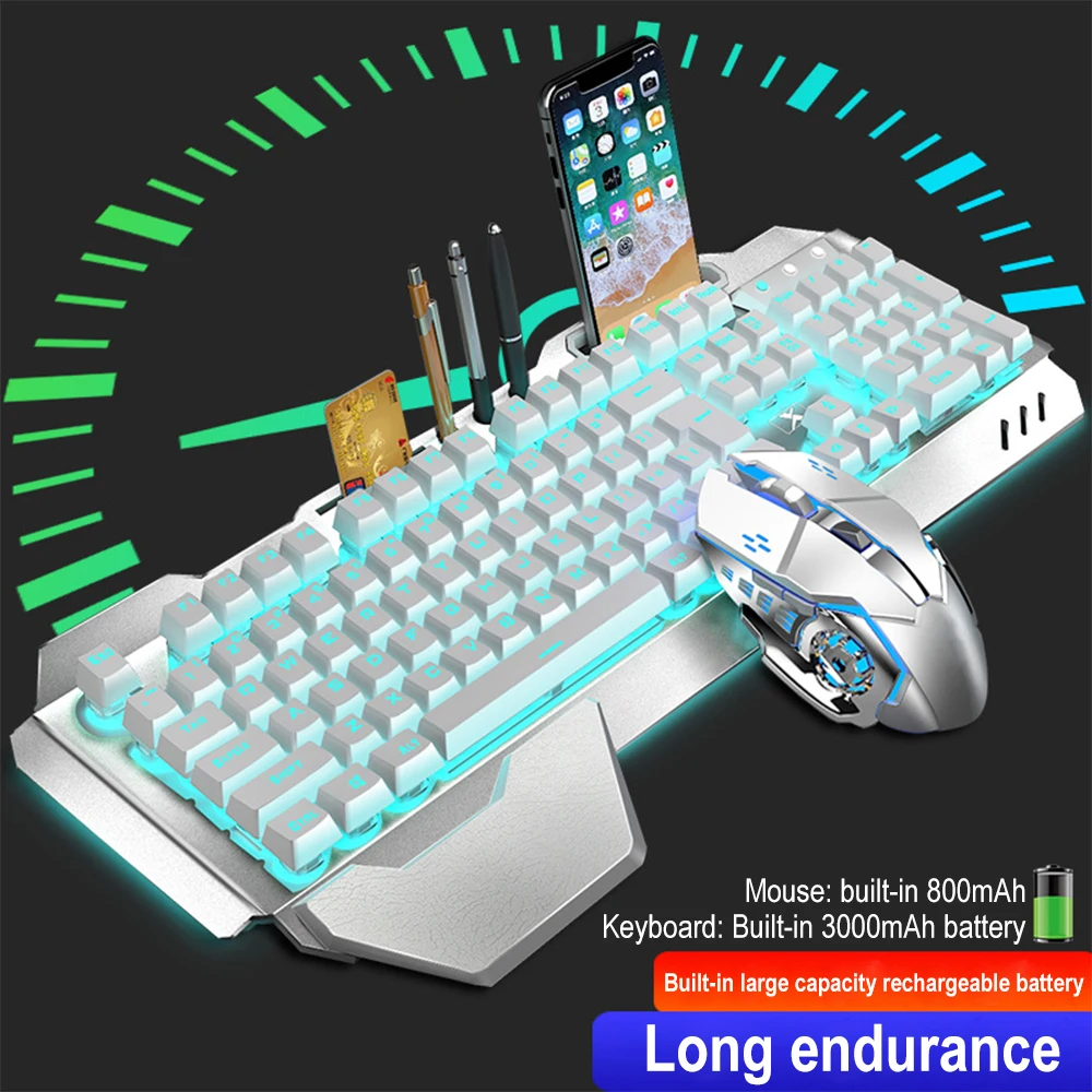 K680 Rechargeable 2.4G wireles - Gaming Keyboard Mouse And Headset Combo recension och pris