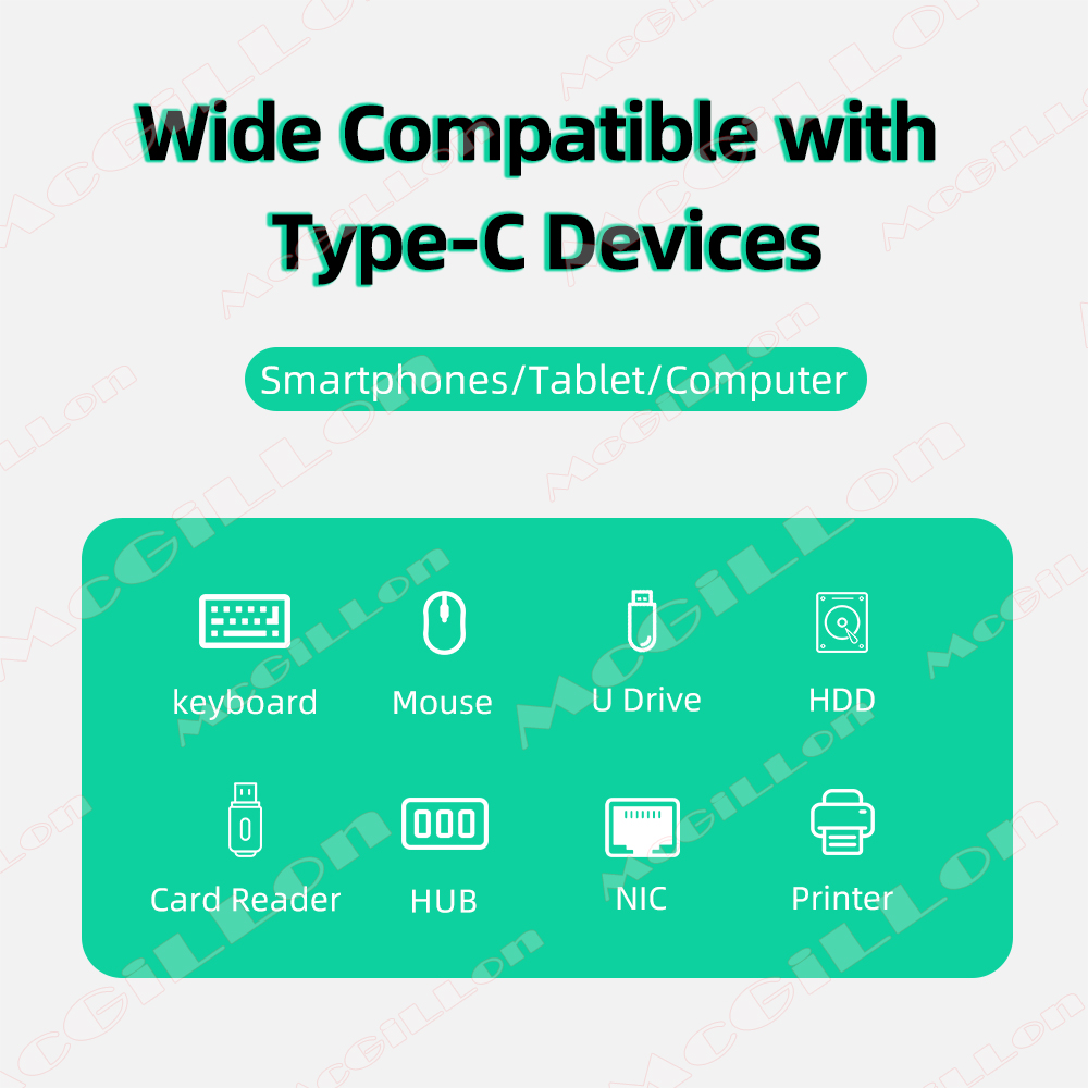 OTG USB Type C Adapter Cable U - Gaming Keyboard Type C recension och pris
