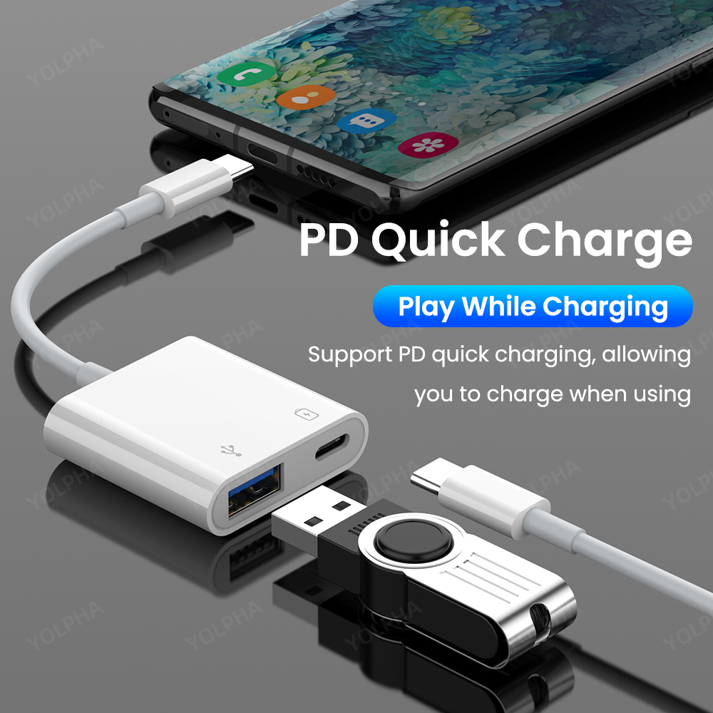 Type C To USB OTG Converter Ad - Gaming Keyboard Type C recension och pris