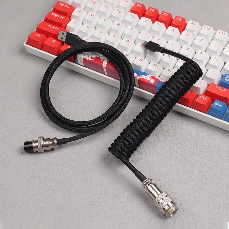 180cm Mechanical Keyboard Coil - Gaming Keyboard Type C recension och pris