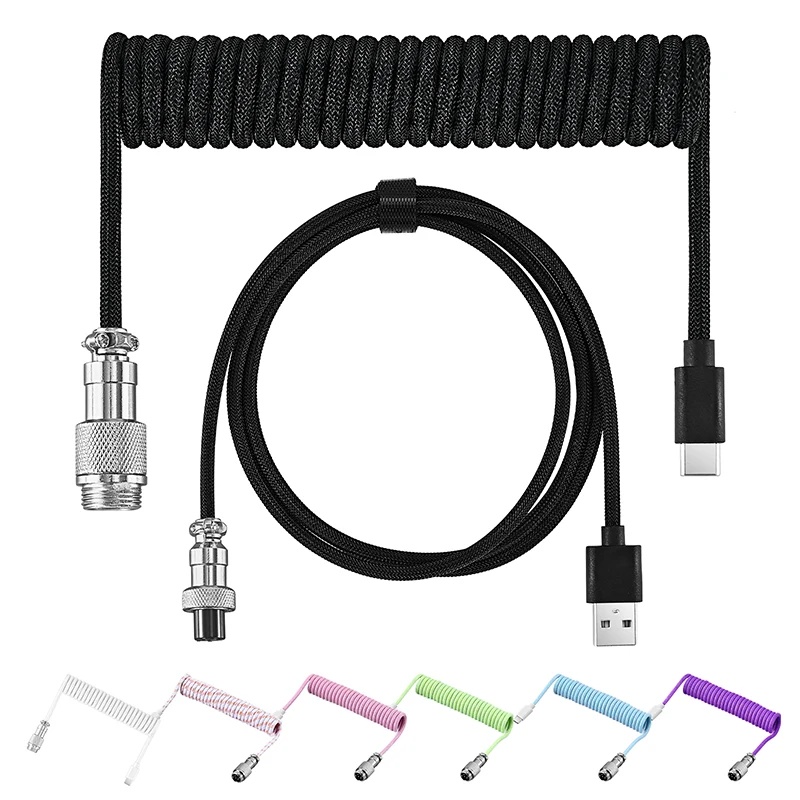 180cm Mechanical Keyboard Coil - Gaming Keyboard Type C recension och pris