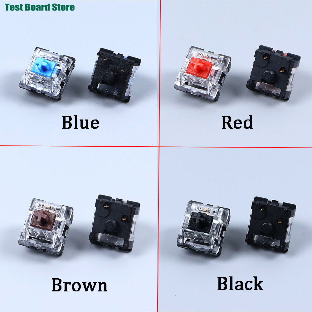 2Pin Clicky Linear Tactile Sil - Gaming Keyboard Blue Switches recension och pris