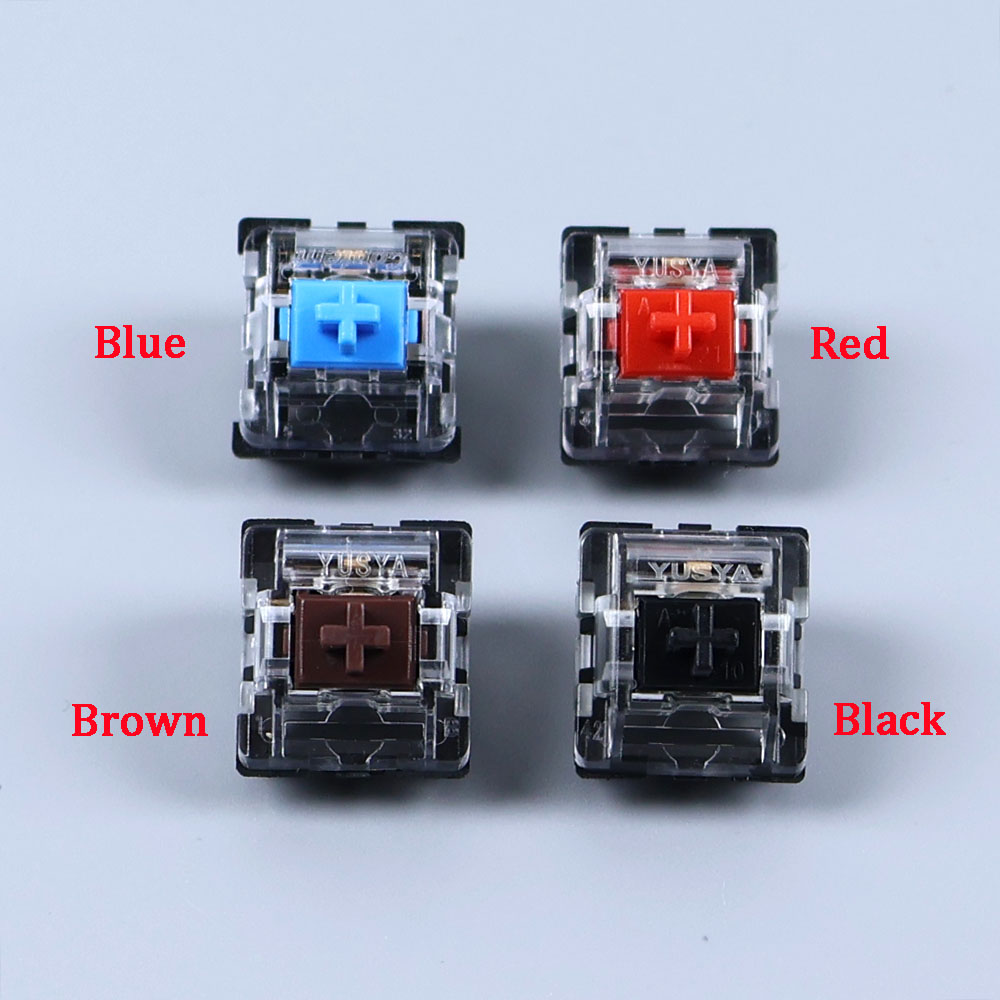 2Pin Clicky Linear Tactile Sil - Gaming Keyboard Blue Switches recension och pris