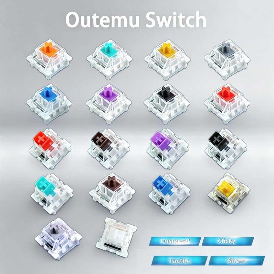 Outemu Switch for Mechanical K - Mechanical Switch Tester recension och pris