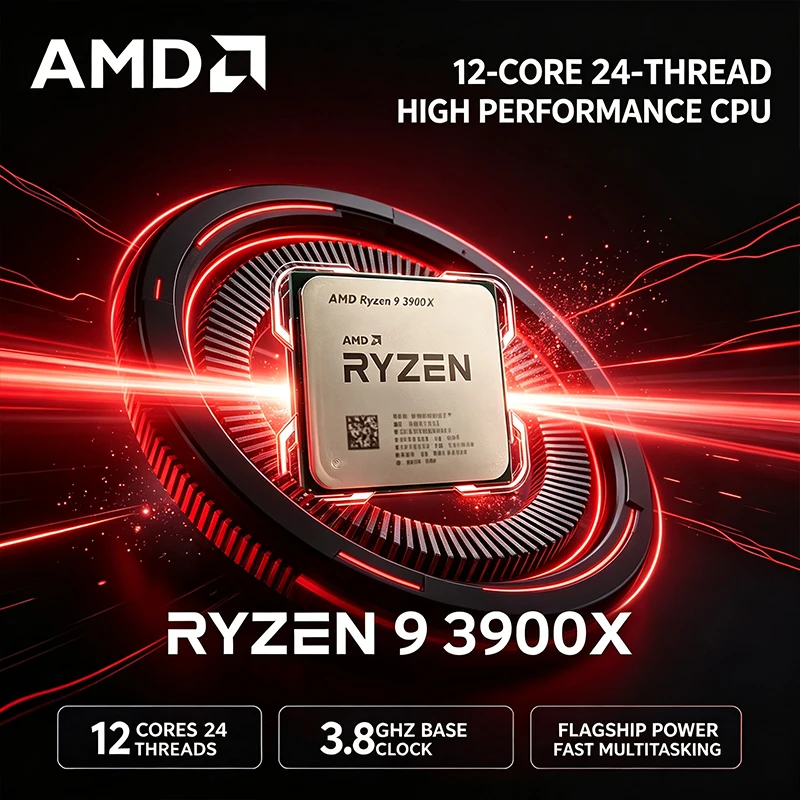 AMD Ryzen 9 3900X Processor 12 - Amd Cpu Ryzen 9 recension och pris