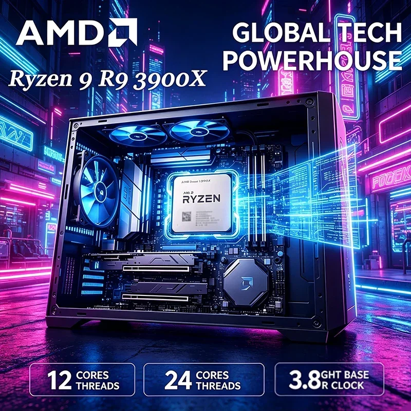 AMD Ryzen 9 3900X Processor 12 - Amd Cpu Ryzen 9 recension och pris