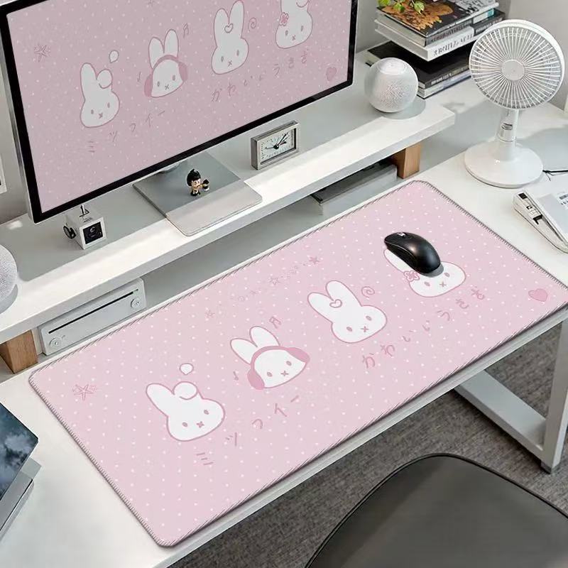 Cute Miffy Rabbit Large Mouse  - Keyboard Gaming Black recension och pris