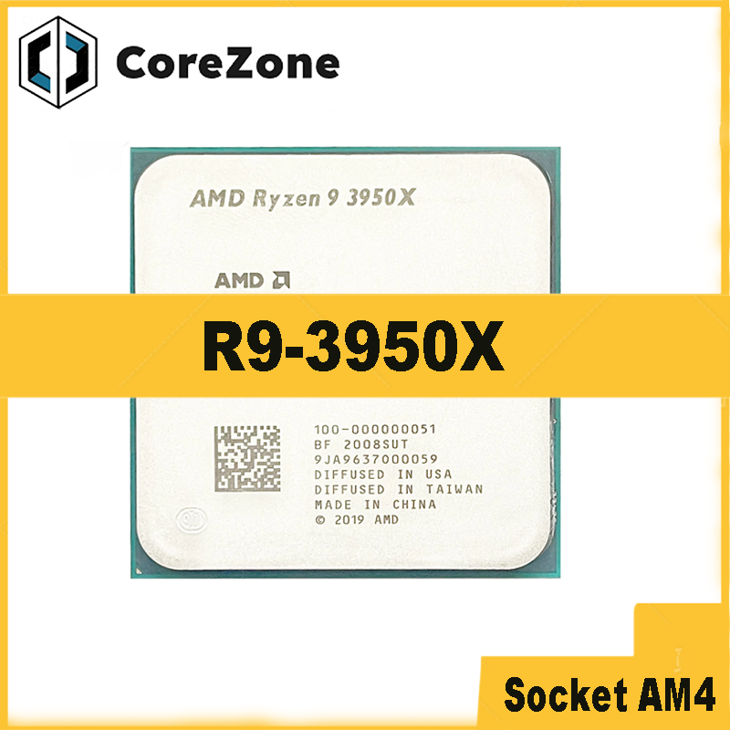 Used Ryzen 9 3950X R9 3950X 16 - Amd Cpu Ryzen 9 recension och pris