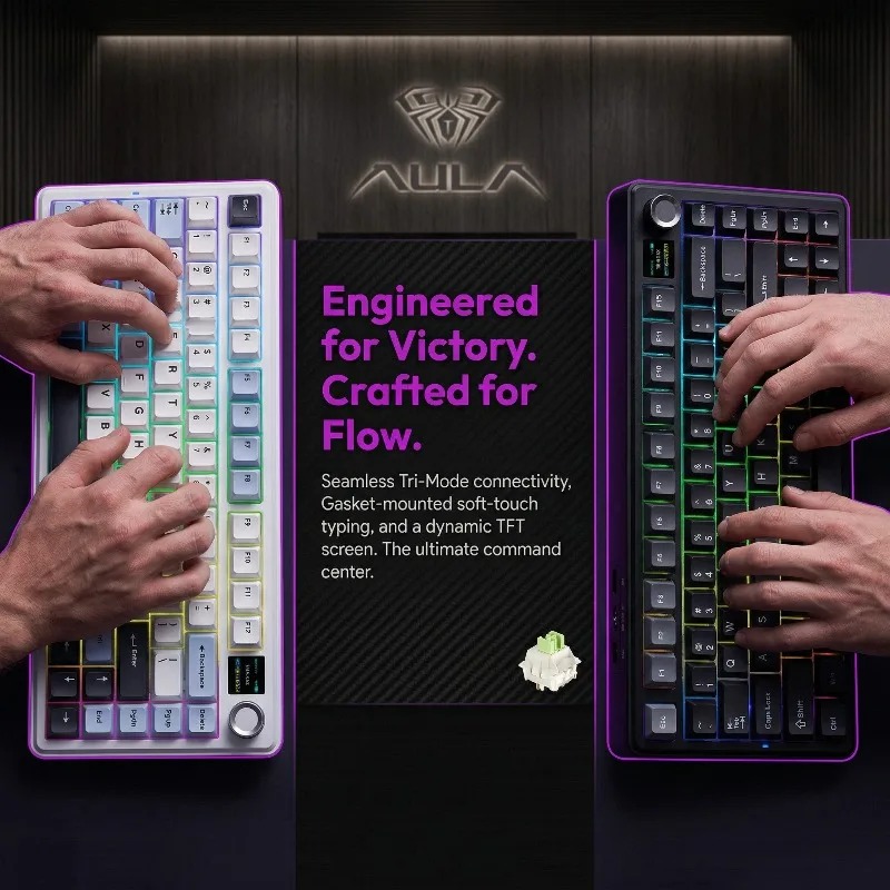 AULA F75 Max Mechanical Keyboa - Gaming Keyboard He recension och pris
