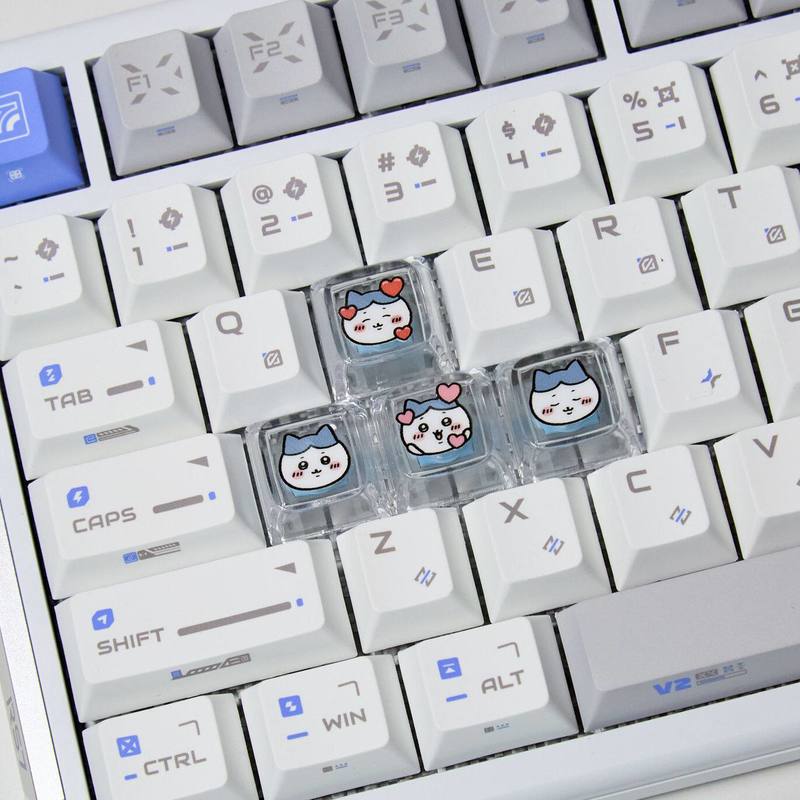 Chiikawa 4 Pcs Handmade Transp - Gaming Keyboard He recension och pris