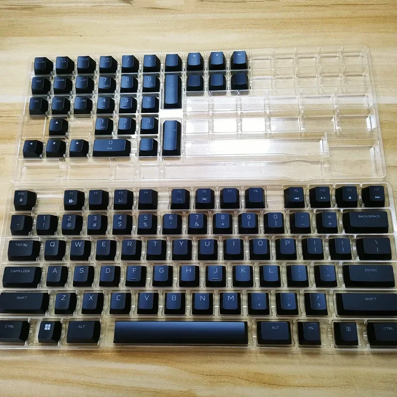 Single black Replacement keyca - Keyboard Gaming Black recension och pris