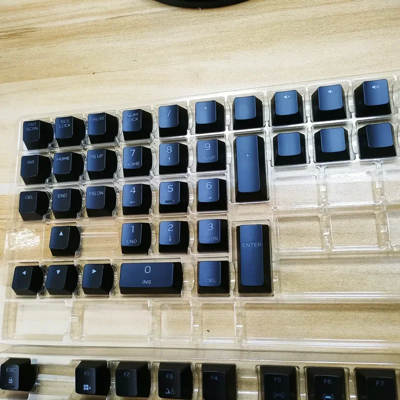 Single black Replacement keyca - Keyboard Gaming Black recension och pris