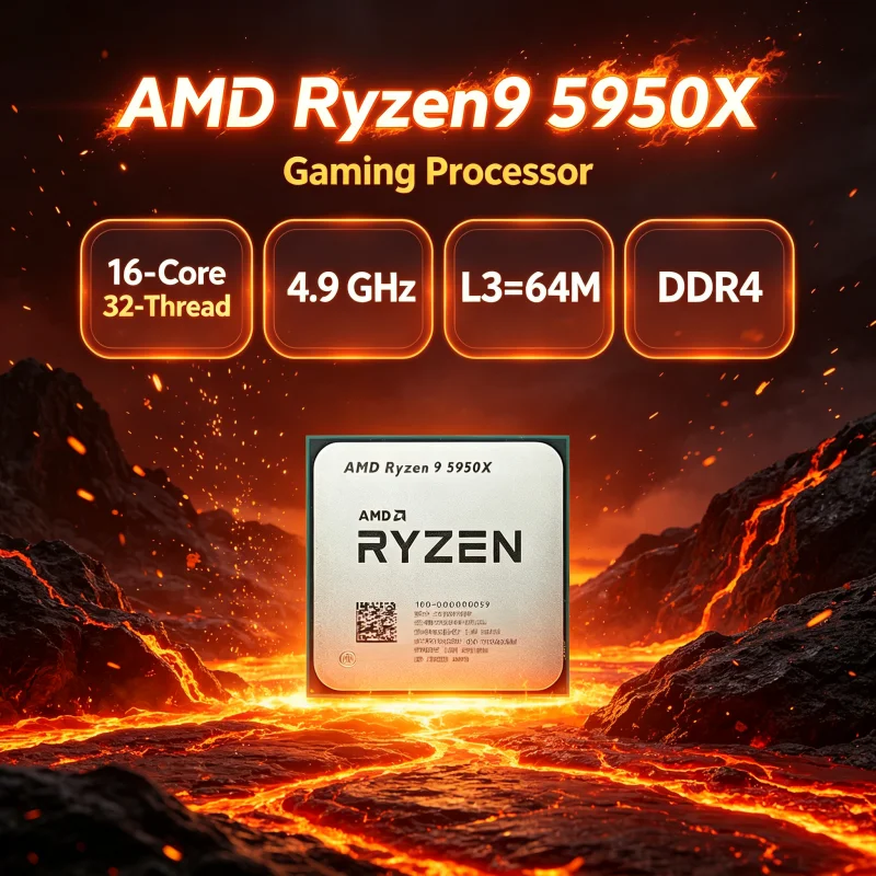 AMD Ryzen 9 5950X but without  - Amd Cpu Ryzen 9 recension och pris