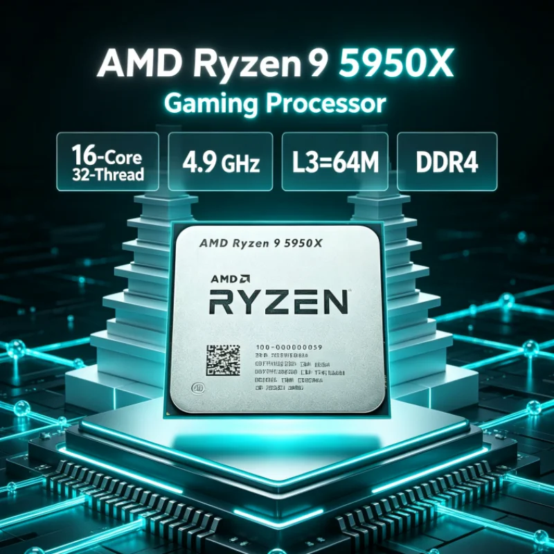 AMD Ryzen 9 5950X but without  - Amd Cpu Ryzen 9 recension och pris