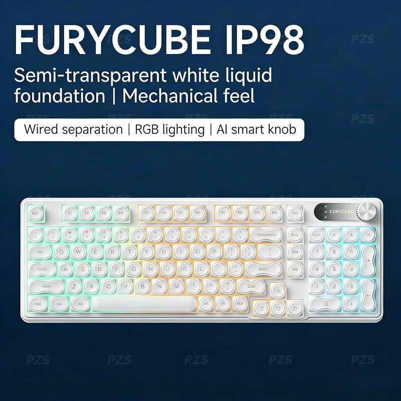 IP98 FURYCUBE Wired Gaming Mem - Gaming Keyboard Ip98 recension och pris