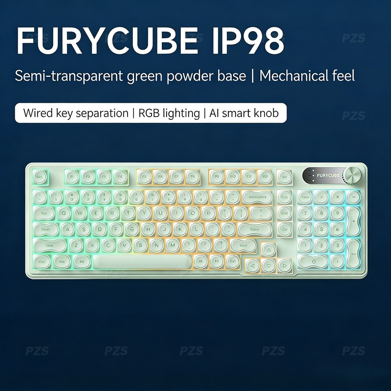 FURYCUBE IP98 Wired Gaming Mem - Gaming Keyboard Ip98 recension och pris
