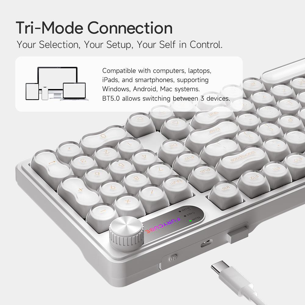 FURYCUBE IP98 Wired Gaming Mem - Gaming Keyboard Ip98 recension och pris