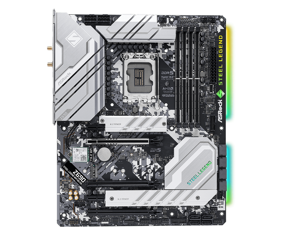 Z690 LGA1700 Motherboard ASROC - Intel Cpu Core I7 recension och pris