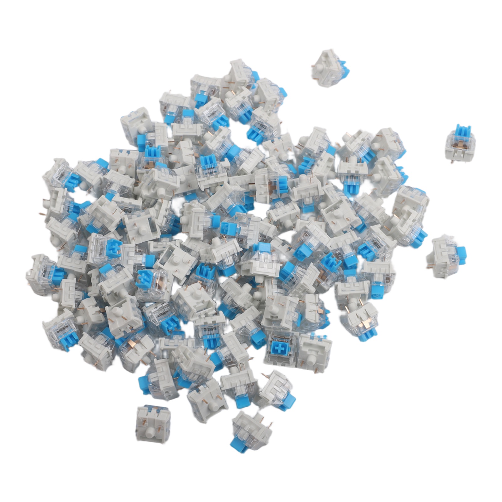 108PCS Blue Tactile Mechanical - Gaming Keyboard Blue Switches recension och pris