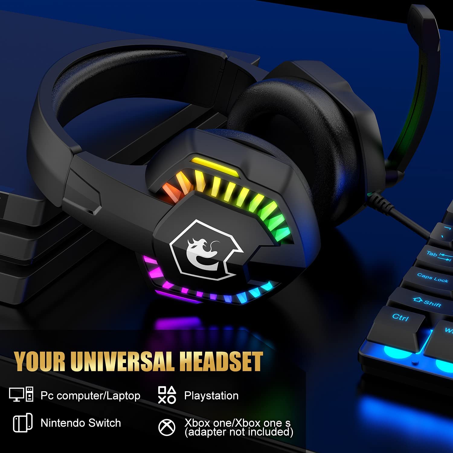 MAMBASNAKE X ZIYOULANG T11 UK  - Gaming Keyboard Mouse And Headset Combo recension och pris