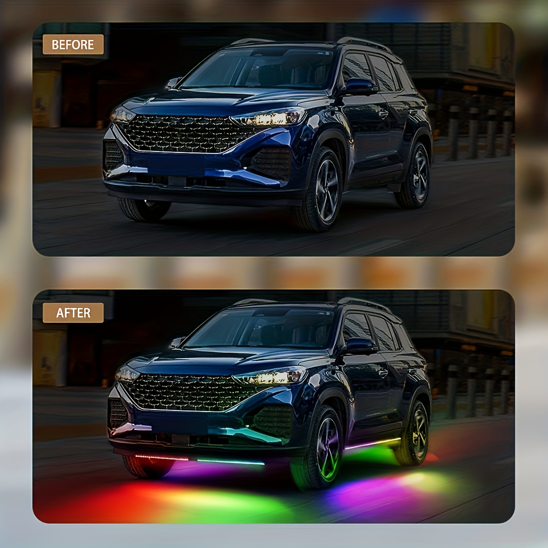 RGB Flexible Car Underglow LED - Rgb Underglow Strip recension och pris