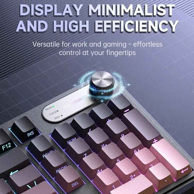RGB IP98 teclado low profille  - Gaming Keyboard Ip98 recension och pris