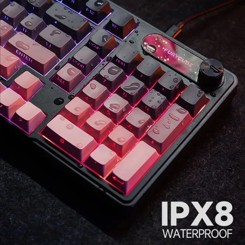 RGB IP98 teclado low profille  - Gaming Keyboard Ip98 recension och pris